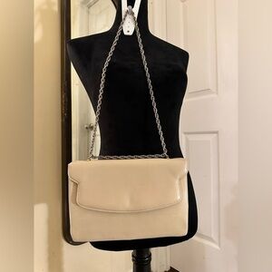 Vintage Coquette New York Leather Crossbody Bag